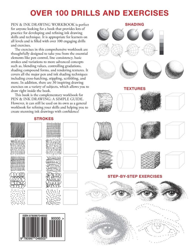 Pen Ink Drawing Workbook Alphonso Dunn